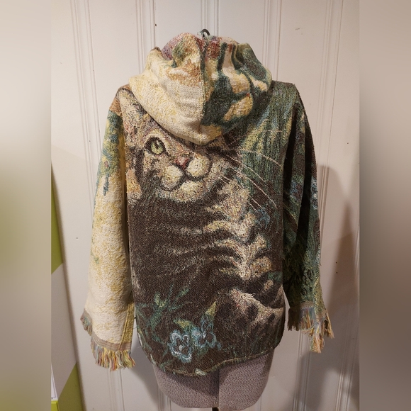 Hooded sweater, unique model, upcycle - Picture 3 of 12